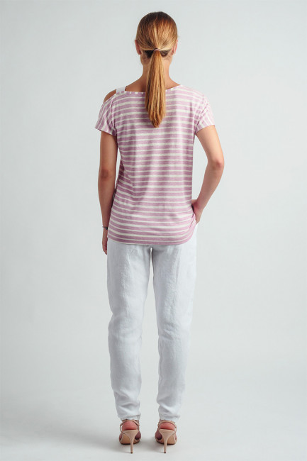 Linen blouse online O20SS2116752-531 Omniteksas.lt